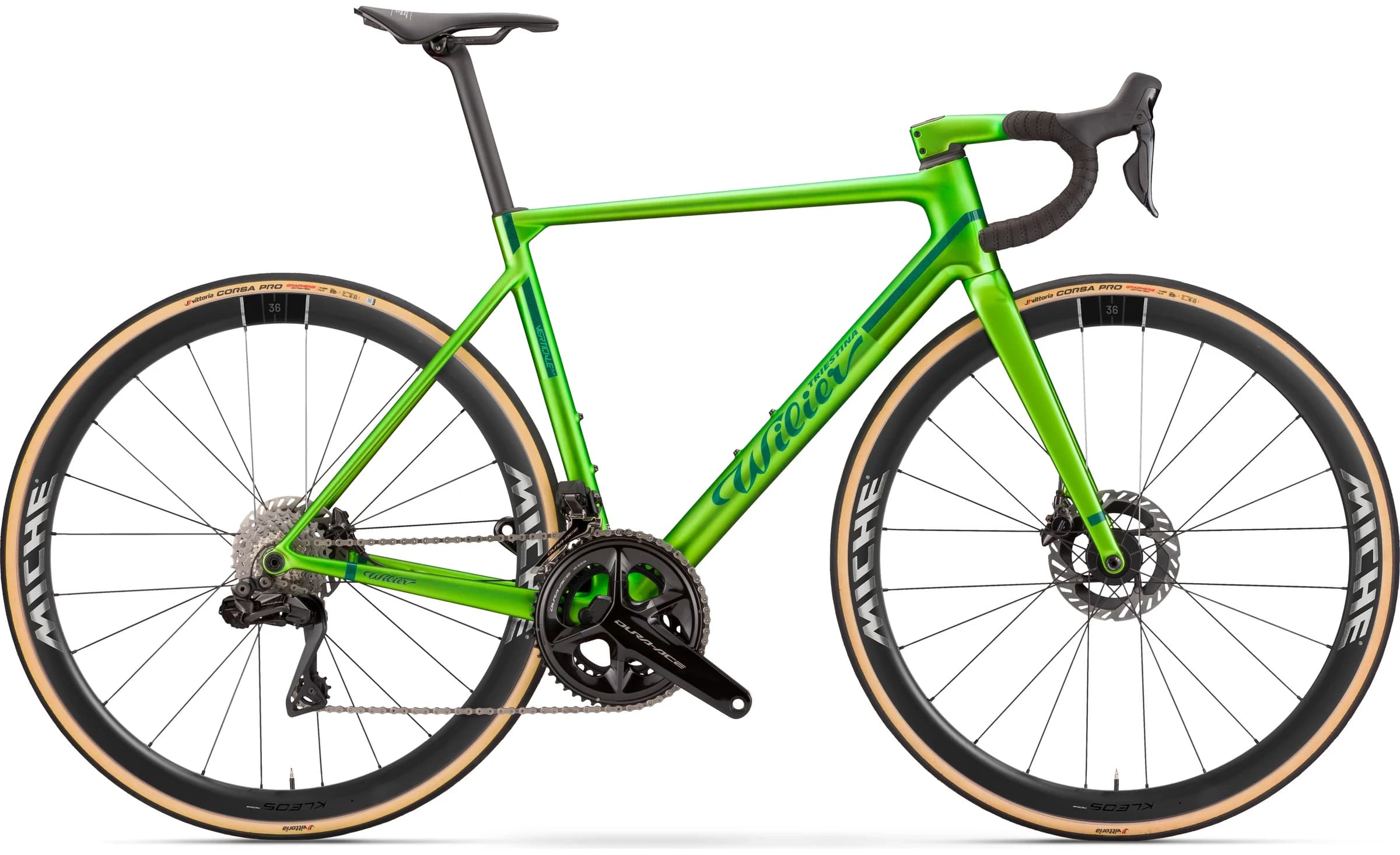 Verticale SLR en Q3 Hulk Green, vista lateral.